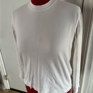 Massimo Dutti White Women’s Long Sleeve Top